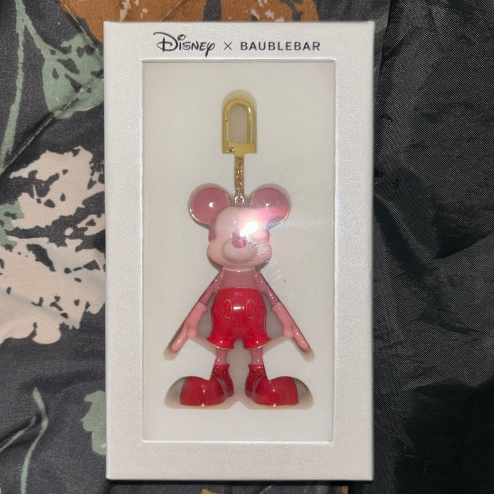 Baublebar Mickey Bag Charm- NEW